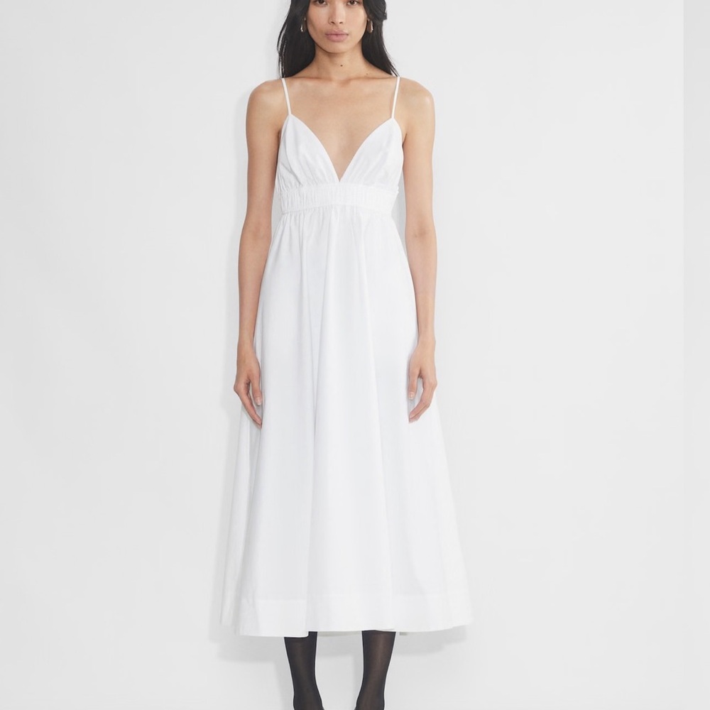 Aritzia encourage poplin dress